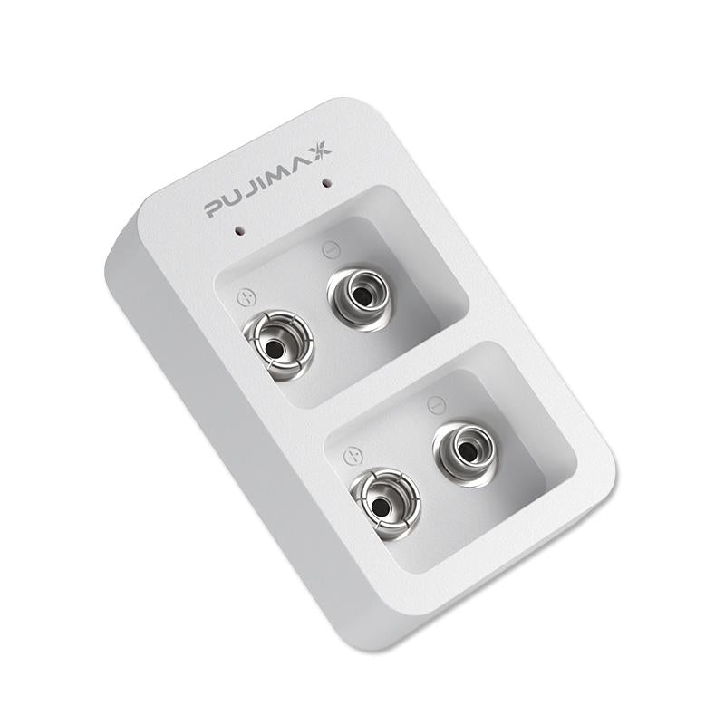 2 Slots 9V Smart Fast Battery Charger With LED Indicators USB Cable-CE00092-Veeddydropshipping
