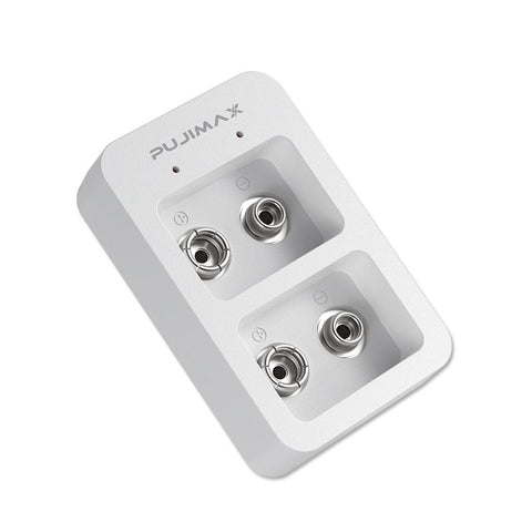 2 Slots 9V Smart Fast Battery Charger With LED Indicators USB Cable-CE00092-Veeddydropshipping