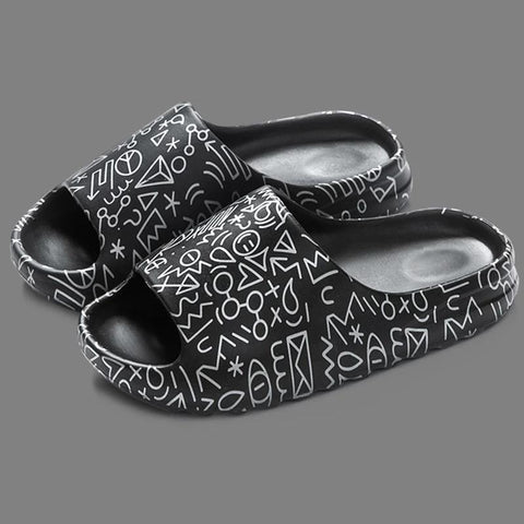 Women Thick 2022 Summer Fashion Printed Platform-BS01161-Veeddydropshipping