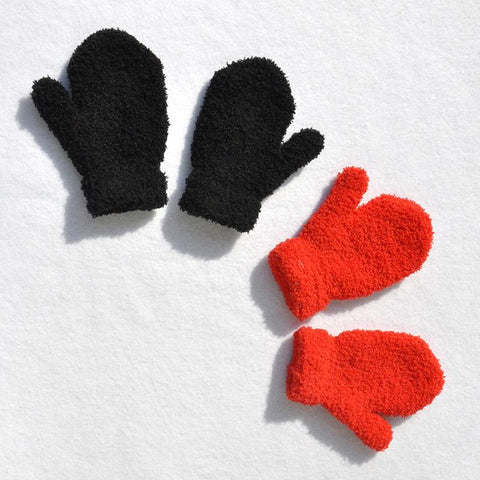 Full Finger Gloves For 1-4Y Kids Gloves Winter Plus Velvet Mittens Children-OS01087-Veeddydropshipping
