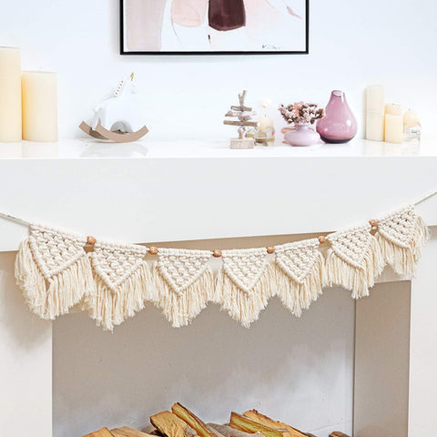 Wall Hanging Garland Banner Chic Wall Decor-HA01803-Veeddydropshipping