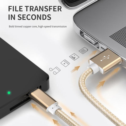 Mini USB Cable Fast Data Charger Cable-Veeddydropshipping