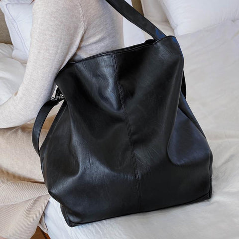 Female Luxury Soft Leather Messenger Bag Big All Match Handbags Women-BS00118-Veeddydropshipping