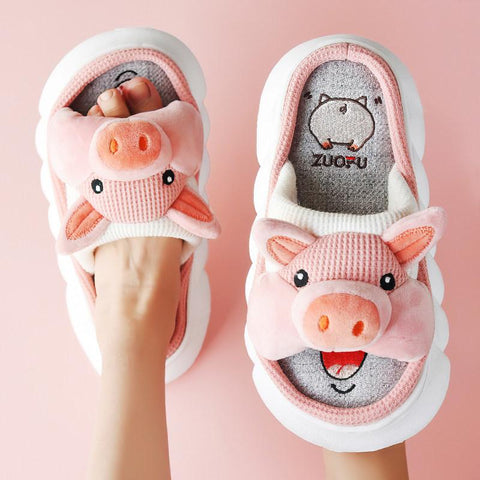 Shoes Funny Animals Thick Sole Shoes Girls-BS01171-Veeddydropshipping