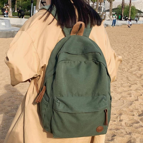 Backpack Cool Girl Boy Travel Leisure Retro Book Bag Fashion Female-BS00348-Veeddydropshipping