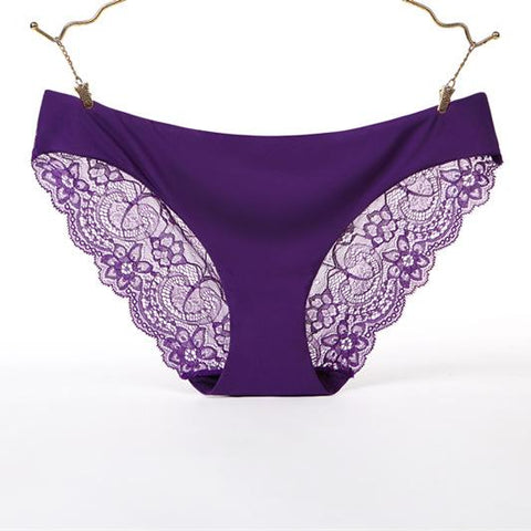 Lace Seamless Underwear Panties-WF00925-Veeddydropshipping