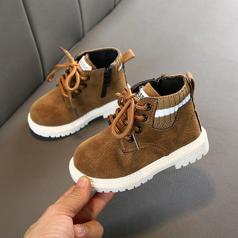 Children Casual Shoes Autumn Winter Snow Boots Boys Shoes-TB00179-Veeddydropshipping