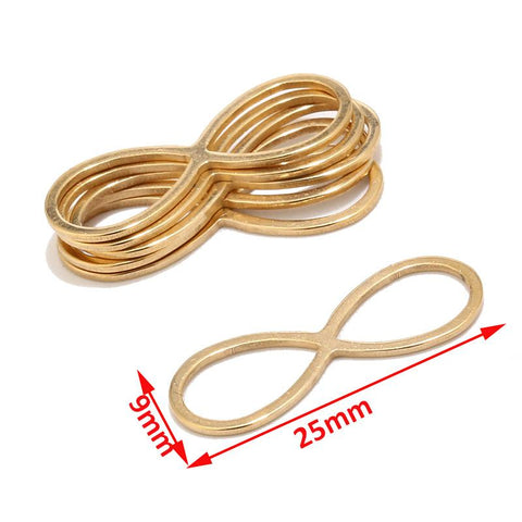 Triangle Connector Charms Circle Teardrop Moon Connectors-AM01419-Veeddydropshipping