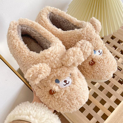 Women Autumn and Winter Indoor Home Couple Slippers-BS01308-Veeddydropshipping