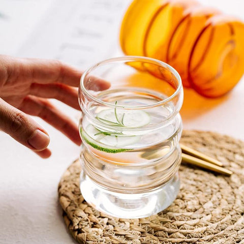Glass Cup Heat-resistant Tumbler Drinkware Mug-HA01292-Veeddydropshipping