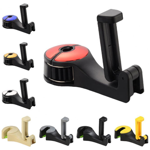 Retractable Bracket Space Saving ABS Back Seat Headrest-AM01327-Veeddydropshipping