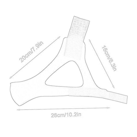 Anti Snoring Belt Triangular Chin Strap-BH00869-Veeddydropshipping