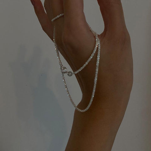 Popular 925 Sterling Silver  Choker Necklace For Women -JW00037-Veeddydropshipping
