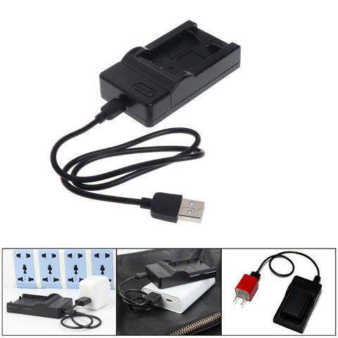 NP-BX1 USB Battery Charger For  DSC RX1 RX100 M3 WX350 WX300 HX400 Camera-PA00875-Veeddydropshipping