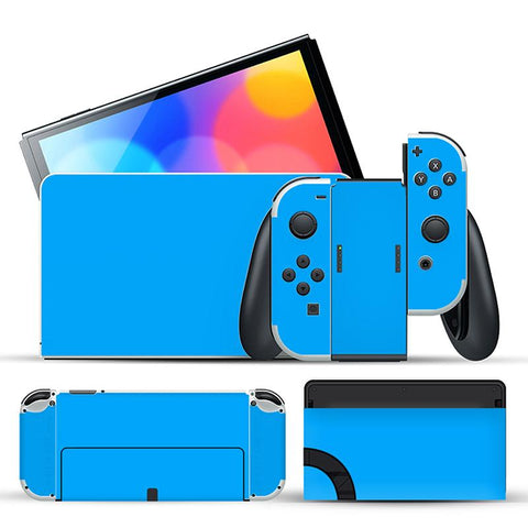 1PC Pure Color Skin Sticker Protector For Nintendo Switch OLED Classic Switch -CE01463-Veeddydropshipping