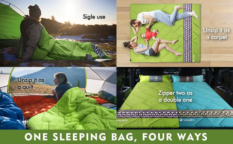 Camping Sleeping Bag Ultralight Waterproof-HA01749-Veeddydropshipping
