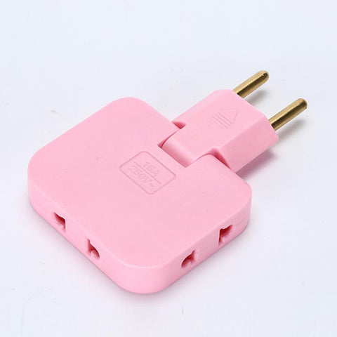EU Plug 3 AC Outlet Power Strip Multiprise 1 Convert 3 Extension-CE00019-Veeddydropshipping