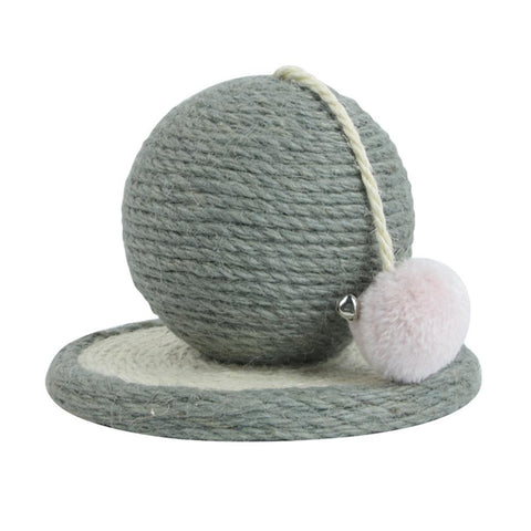 Pet Toy Cat Scratching Board Natural Hemp Rope-HA01436-Veeddydropshipping