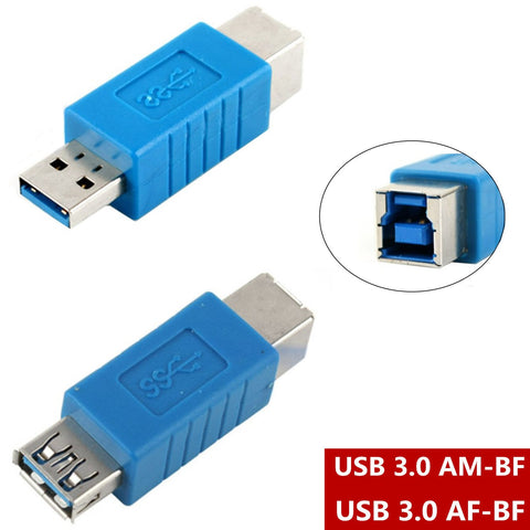 USB3.0 adapter USB3.0 high-speed A female B female adapter to connector -CE00253-Veeddydropshipping