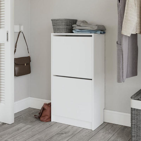 Sauder Shoe Storage Cabinet with Compartments-HA01710-Veeddydropshipping