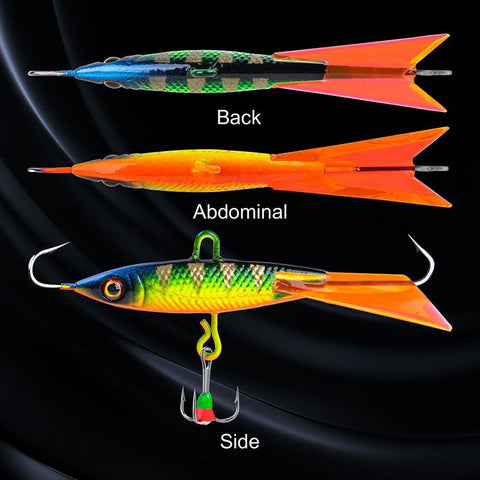New 1pc Lure Balancers Winter Ice Fishing Lure 5.8cm 9g Ice Jig High Quality Artificial -OS00471-Veeddydropshipping