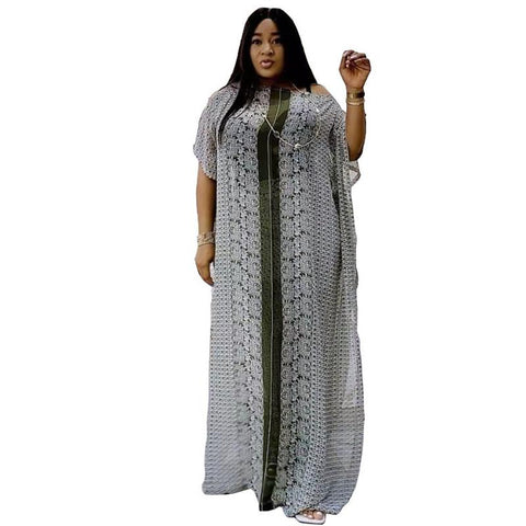 African Dresses Women Dashiki Pants Set-WF01520-Veeddydropshipping