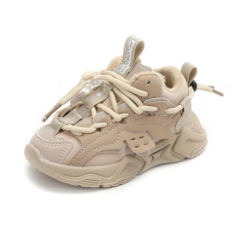 Plush Children Chunky Sneakers Waterproof Boys Sports Shoes-TB00154-Veeddydropshipping