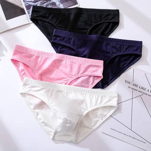 And Winter Briefs Cotton Underpants Pure Color Adult Breathable-MF01634-Veeddydropshipping