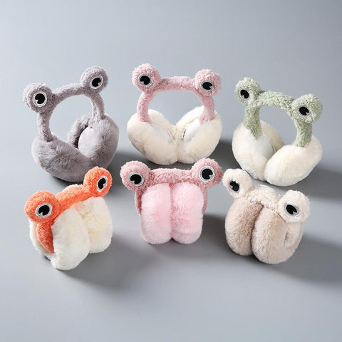 Cute Earmuffs Warm Female Plush Gift Blindfold Cute-MF00837-Veeddydropshipping