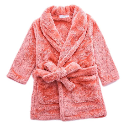 MudiPanda Winter Children&#39;s Bathrobe Pajamas For Girls Kids-TB01062-Veeddydropshipping