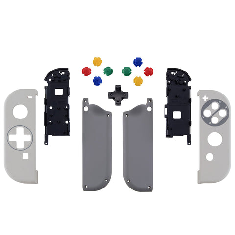 Replacement Housing JoyCon Shell Buttons SNES Classic Soft Touch -CE01346-Veeddydropshipping
