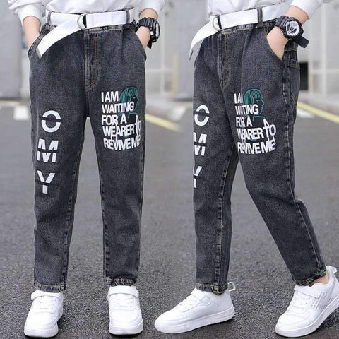 Boys Pants Kids Trousers Fashion Boys Jeans Children Ripped Leggings Spring-TB01281-Veeddydropshipping