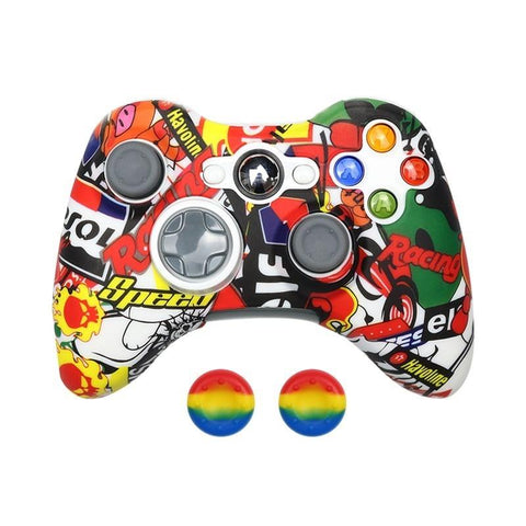 Soft Silicone Case Cover For Xbox 360 Gamepad Rubber Shell Skin -CE01390-Veeddydropshipping