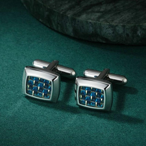Stainless Steel Edge French Suit Accessories Shirt Cufflinks for Men-JW01322-Veeddydropshipping