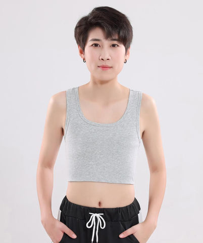 Women Underwear Vest Breast Binder-WF00957-Veeddydropshipping