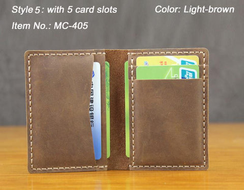 Card Holder Men Leather Credit Card Case Small Women Card ID-BS00625-Veeddydropshipping