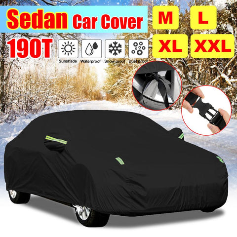 Cover 190T Waterproof Anti UV Sunshade Auto Dustproof-AM00840-Veeddydropshipping