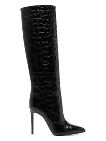 Thin High Heel Long Tube Women&#39;s Boots Stone-BS01054-Veeddydropshipping