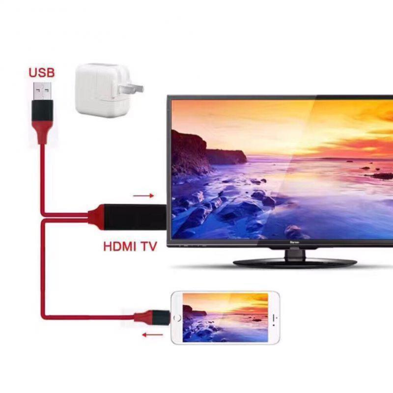 Av Hd Tv Digital Video Usb To -compatible Universal Hree-in-one Mirror Cable-PA00973-Veeddydropshipping