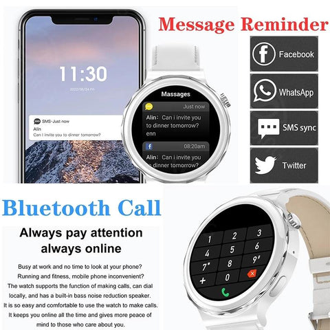 New Smart Watch Women Bluetooth Call Smartwatch Ladies Fitness -CE00555-Veeddydropshipping