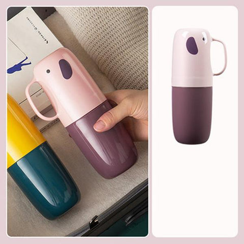 Portable Travel Toothpaste Toothbrush Case-HA01018-Veeddydropshipping