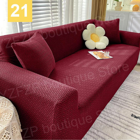 Seater Polar Fleece Fabric Sofa Cover-HA00511-Veeddydropshipping