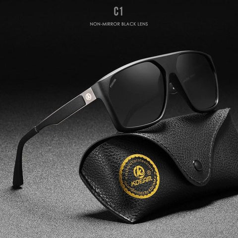 Original Brand KDEAM Long-Lasting TR90 Material Men&#39;s Polarized Sunglasses -OS00425-Veeddydropshipping