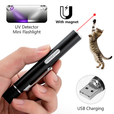 Usb Rechargeable Funny Cat Chaser Toys-HA01988-Veeddydropshipping