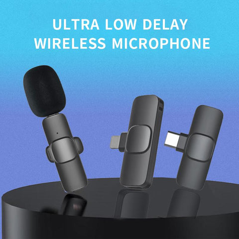 Wireless lavalier microphone private model K1 live broadcast microphone-CE01052-Veeddydropshipping