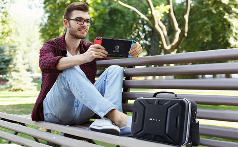 Deluxe Carrying Case For Nintendo Switch Mumba Large Capacity Travel Storage-CE01332-Veeddydropshipping