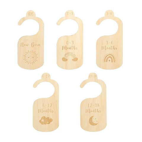 Newborn 24 Months Baby Closet Dividers Wooden Cartoon Swan Nursery-TB00754-Veeddydropshipping