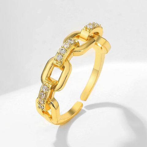 Gothic Simple Bridal Cubic Zirconia Finger Rings for Women -JW00028-Veeddydropshipping