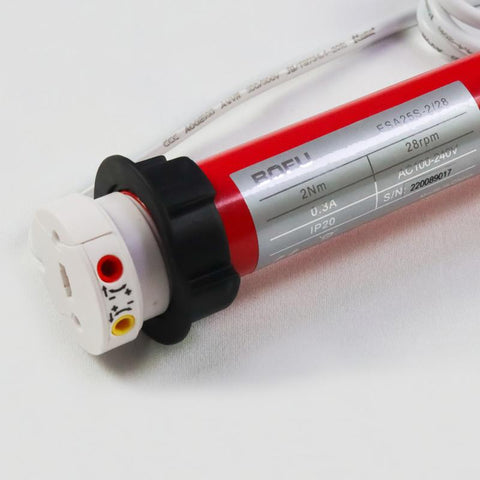 BOFU ESA25S 25MM  4 wires tubular motor for smart home curtain blinds-TI01093-Veeddydropshipping