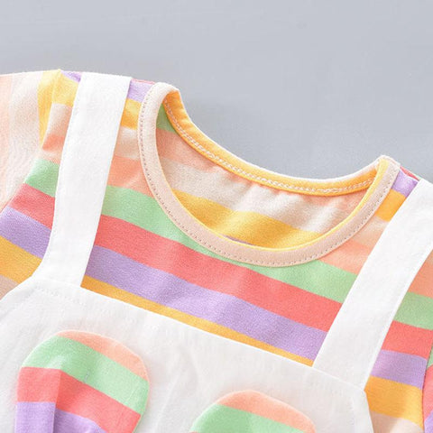 Summer Baby Girls Cute Cartoon Princess Dress-Veeddydropshipping